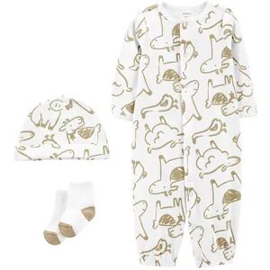 Carter's Baby Carter's 3-Piece Converter Gown Set, Infant Boy's, Size: PREEMIE, Print