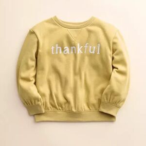 Kids 4-8 Little Co. by Lauren Conrad Pullover Fleece Sweatshirt, Boy's, Size: 6, Yellow