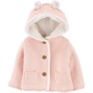 Carter's Baby Carter's Sherpa-Lined Cardigan, Infant Girl's, Size: Newborn, Pink