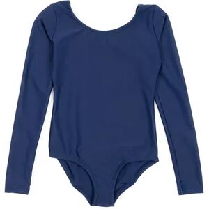 Leveret Girls Long Sleeve Leotard Yellow S (6-8), Girl's, Size: XXS, True Blue