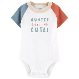 Carter's Baby Carter's Auntie Short-Sleeve Bodysuit, Infant Boy's, Size: 18 Months, Multicolor