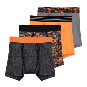 Tek Gear Boys 8-20 & Husky Tek Gear 4-pk Performance Underwear, Boy's, Size: 4-6, Orange