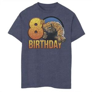 Marvel Boys 8-20 Marvel Fantastic Four The Thing 8th Birthday Graphic Tee, Boy's, Size: XS, Blue