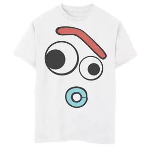 Disney / Pixar's Toy Story Boys 8-20 4 Forky Large Surprised Face Graphic Tee, Boy's, Size: Medium, White