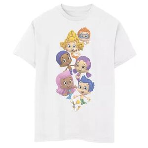 Boys 8-20 Nickelodeon Bubble Guppies Group Stack Collage Graphic Tee, Boy's, Size: XL, White