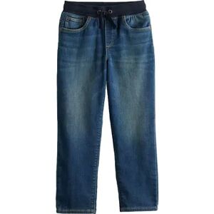 Boys 4-12 Jumping Beans Straight Knit Jeans in Slim & Husky, Boy's, Size: 5, Blue