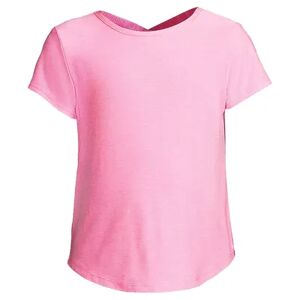 Lands' End Girls 7-16 Lands' End Performance Cross-Back Tee, Girl's, Size: Large, Pink