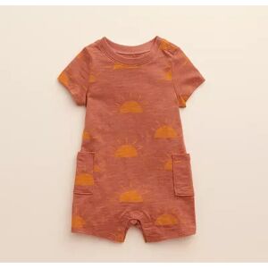 Baby Little Co. by Lauren Conrad Side-Pocket Romper, Infant Boy's, Size: 3 Months, Orange