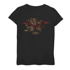 Licensed Character Girls 7-16 DC Comics The Batman Who Is Batman? Graphic Tee, Girl's, Size: Small, Black
