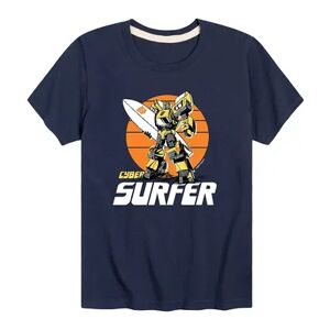 Licensed Character Boys 8-20 Transformers Cyber Surfer Graphic Tee, Boy's, Size: Large, Blue