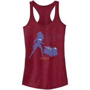 Licensed Character Juniors' DC Comics Super Pets Wonder Duo Tank Top, Girl's, Size: Small, Red