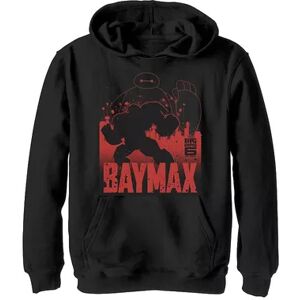 Disney s Big Hero 6 Boys 8-20 TV Series Baymax Outline Graphic Hoodie, Boy's, Size: Large, Black