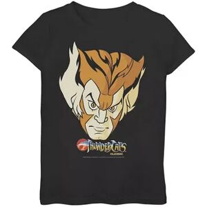 Licensed Character Girls 7-16 ThunderCats Tygra Big Face Graphic Tee, Girl's, Size: XL, Black