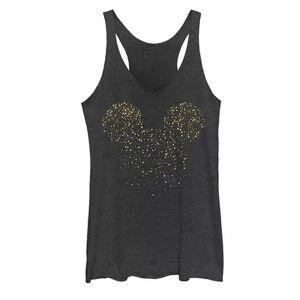 Licensed Character Juniors' Disney New Year's Mickey Mouse Confetti Tank, Girl's, Size: XXL, Oxford