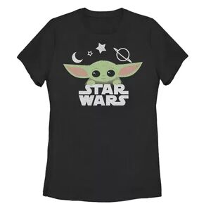 Licensed Character Juniors' Star Wars Star Child Portrait Tee, Girl's, Size: Large, Black