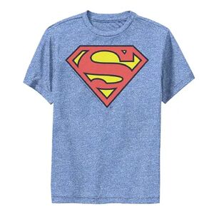 Licensed Character Boys 8-20 DC Comics Superman Classic Chest Logo Graphic Tee, Boy's, Size: XL, Grey
