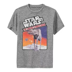 Licensed Character Boys 8-20 Star Wars: The Empire Strikes Back AT-AT Poster Tee, Boy's, Size: Large, Grey