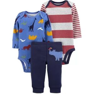 Carter's Baby Boy Carter's 3-Piece Zoo Animals Outfit Set, Infant Boy's, Size: Newborn, Multicolor