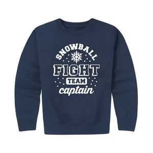 Licensed Character Boys 8-20 Snowball Fight Captain Sweatshirt, Boy's, Size: XL, Blue