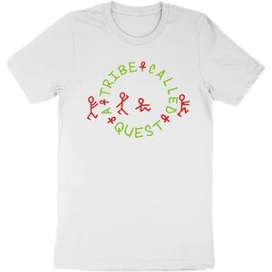 Licensed Character Men's A Tribe Called Quest Circle Kids Tee, Size: Small, White