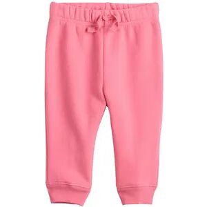 Jumping Beans Baby Jumping Beans Fleece Jogger, Infant Unisex, Size: Newborn, Med Pink