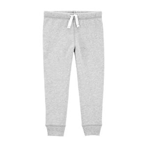 Carter's Baby Boy Carter's Pull-On Fleece Jogger Pants, Infant Boy's, Size: 3 Months, Light Grey