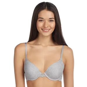 Juniors' SO Bra: Soft Lift Convertible T-Shirt Bra, Girl's, Size: 34 D, Med Grey