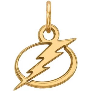 LogoArt 14k Gold Tampa Bay Lightning Mini Logo Pendant, Women's, Multicolor