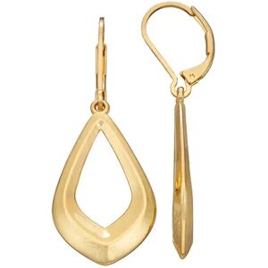 Napier Gold Tone Diamond Shaped Drop Earrings, Women's