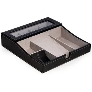 Unbranded Black Leather Valet Tray by Bey-Berk, Adult Unisex