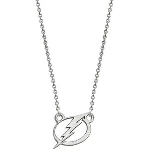 LogoArt Tampa Bay Lightning 10k Gold Small Logo Necklace, Women's, Multicolor