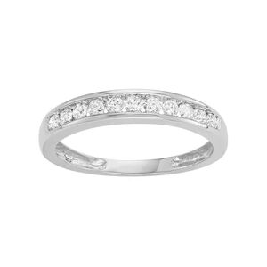 Unbranded 10k Gold 1/4 Carat T.W. Diamond Wedding Ring, Women's, Size: 6, White
