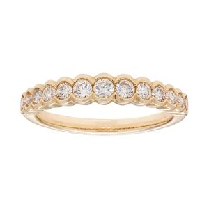 The Regal Collection 14k Gold 1/2 Carat T.W. IGL Certified Diamond Wedding Ring, Women's, Size: 9, White