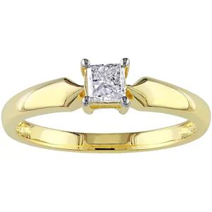 Stella Grace 10k Gold 1/3 Carat T.W Diamond Solitaire Engagement Ring, Women's, White