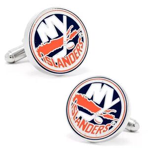 Cuff Links, Inc. New York Islanders Rhodium-Plated Cuff Links, Multicolor