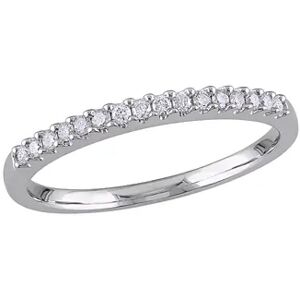 Stella Grace Sterling Silver 1/8 ct. Diamond Ring, Women's, Size: 6, White