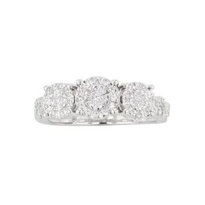 Unbranded 1/4 Carat T.W Diamond Fashion Ring, Women's, Size: 9, White