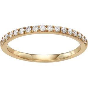 SIMPLY VERAVERA WANG Simply Vera Vera Wang 14k Gold 1/4 Carat T.W. Diamond Ring, Women's, Size: 6, White