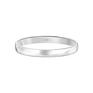 Love Always 10k Gold 3 mm Men's Wedding Band, Size: 11, White