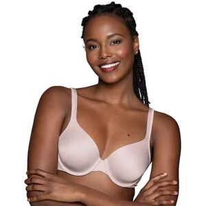 Vanity Fair Body Shine Full-Coverage Underwire Bra 75298, Women's, Size: 38 D, Lt Beige