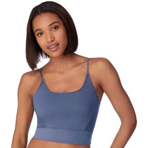 Maidenform Pure Comfort Cropped Cami Wireless Pullover Bra DM222C, Women's, Size: Large, Med Blue