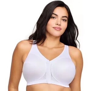 Glamorise Bra: MagicLift Posture Back Support Bra 1265 - Women's, Size: 44 Ddd, White