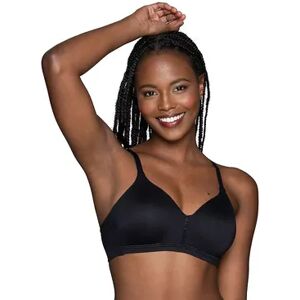 Vanity Fair Beyond Comfort Full Coverage Wireless Bra 72282, Women's, Size: 40 C, Black