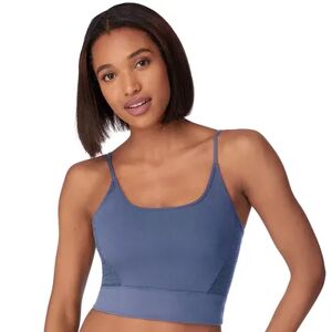 Maidenform Pure Comfort Cropped Cami Wireless Pullover Bra DM222C, Women's, Size: XL, Med Blue