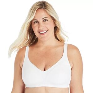 Playtex 18-Hour Bounce Control Breathable & Convertible Wireless Bra 4699, Women's, Size: 40 Dd, White