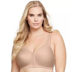 Glamorise Bra: MagicLift Posture Back Support Bra 1265 - Women's, Size: 50 C, Brown