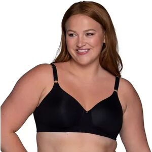 Vanity Fair Bra: Beauty Back Wire-Free Contour Bra 72345 - Women's, Size: 42 B, Black