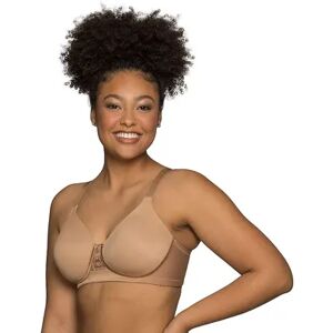 Vanity Fair Beauty Back Back Smoother Full-Figure Wireless Bra 71380, Women's, Size: 42 Dd, Med Beige