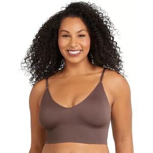 Maidenform Pure Comfort Seamless Wireless Brami DM2302, Women's, Size: Medium, Lt Brown