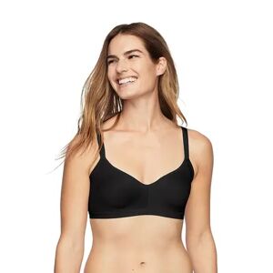 Warners Easy Does It Wireless Bra RM3911A, Women's, Size: XS, Dark Grey